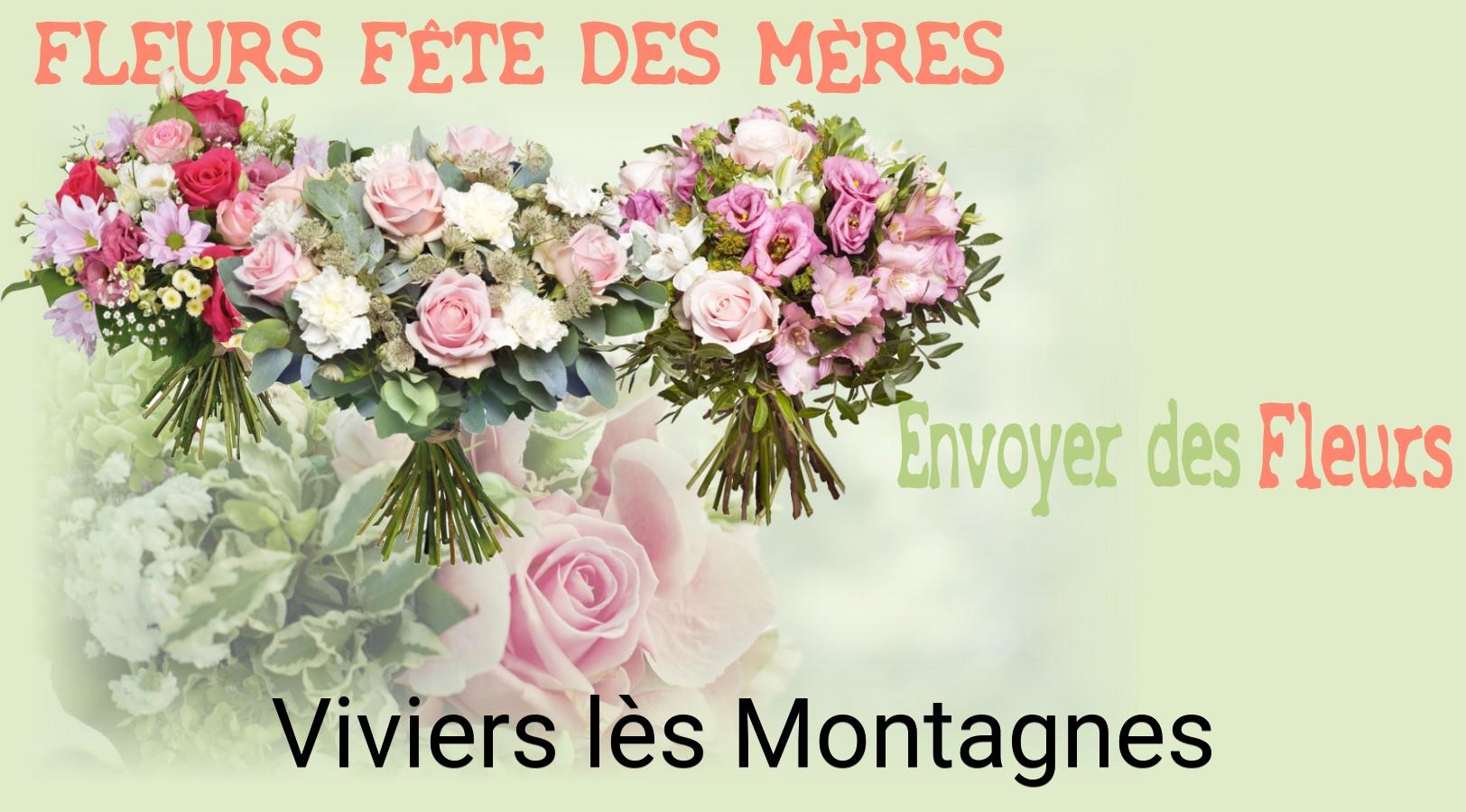 Bouquet de Fête des Mères livré à Viviers-lès-Montagnes